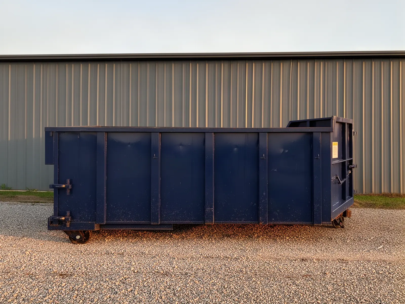 Roll-off dumpster from Crawford & Sons Dumpster Rentals in North Highlands, CA
